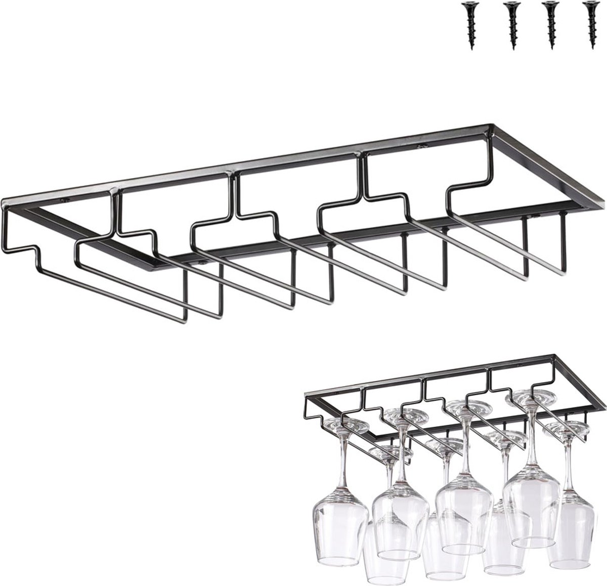 Wine Glass Holder - Wine Glass Hanging Rack - Wine Glass Rack - Glass Rack - Wine Glass Holder - Wine Rack - 4 Rows - Wine Glass Holder - Wine Glass Rack - Wine Glass Organizer - Glass Hanging Rack - For Bar Wine Glass Holder - Wine Glass Hanging Rack - Wine Glass Rack - Glass Rack - Wine Glass Holder - Wine Rack - 4 Rows - Wine Glass Holder - Wine Glass Rack - Wine Glass Organizer - Glass Hanging Rack - For Bar