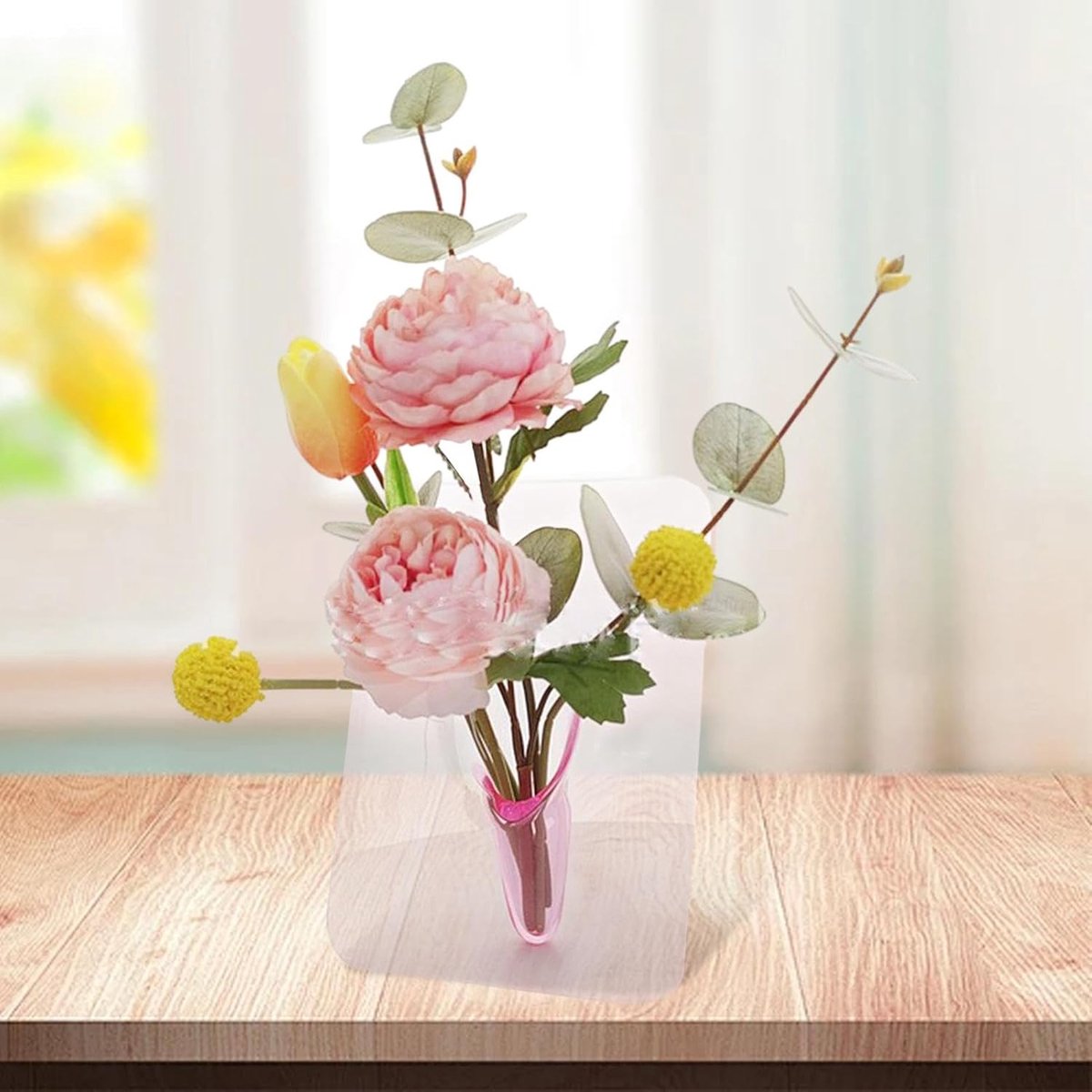 Vase - dried flowers - Flower vase - Vases - Classic - rustic flower vase - Living room Table decoration - Home accessories for flowers and bouquets - Gift for Woman - Gift for Her - Decorative accessories - Photo frame - Transparent