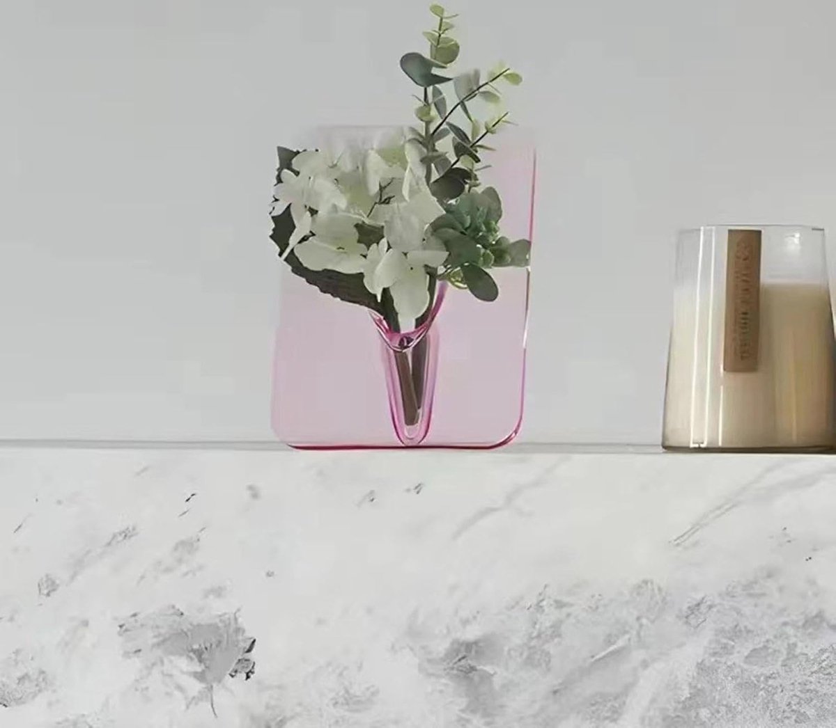Vase - dried flowers - Flower vase - Vases - Classic - rustic flower vase - Living room Table decoration - Home accessories for flowers and bouquets - Gift for Woman - Gift for Her - Decorative accessories - Photo frame - Transparent