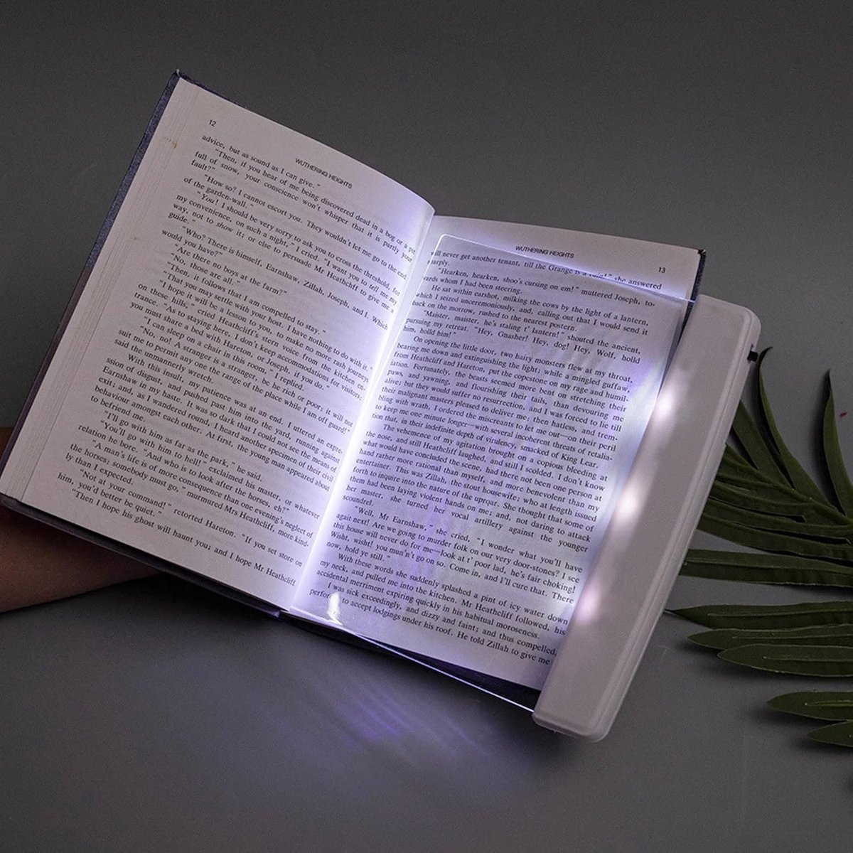 reading light for book - reading light - bookmark Book lamp - reading light for in bed - flat reading light - flexilight reading light - Battery operated (Requires 3 AA batteries