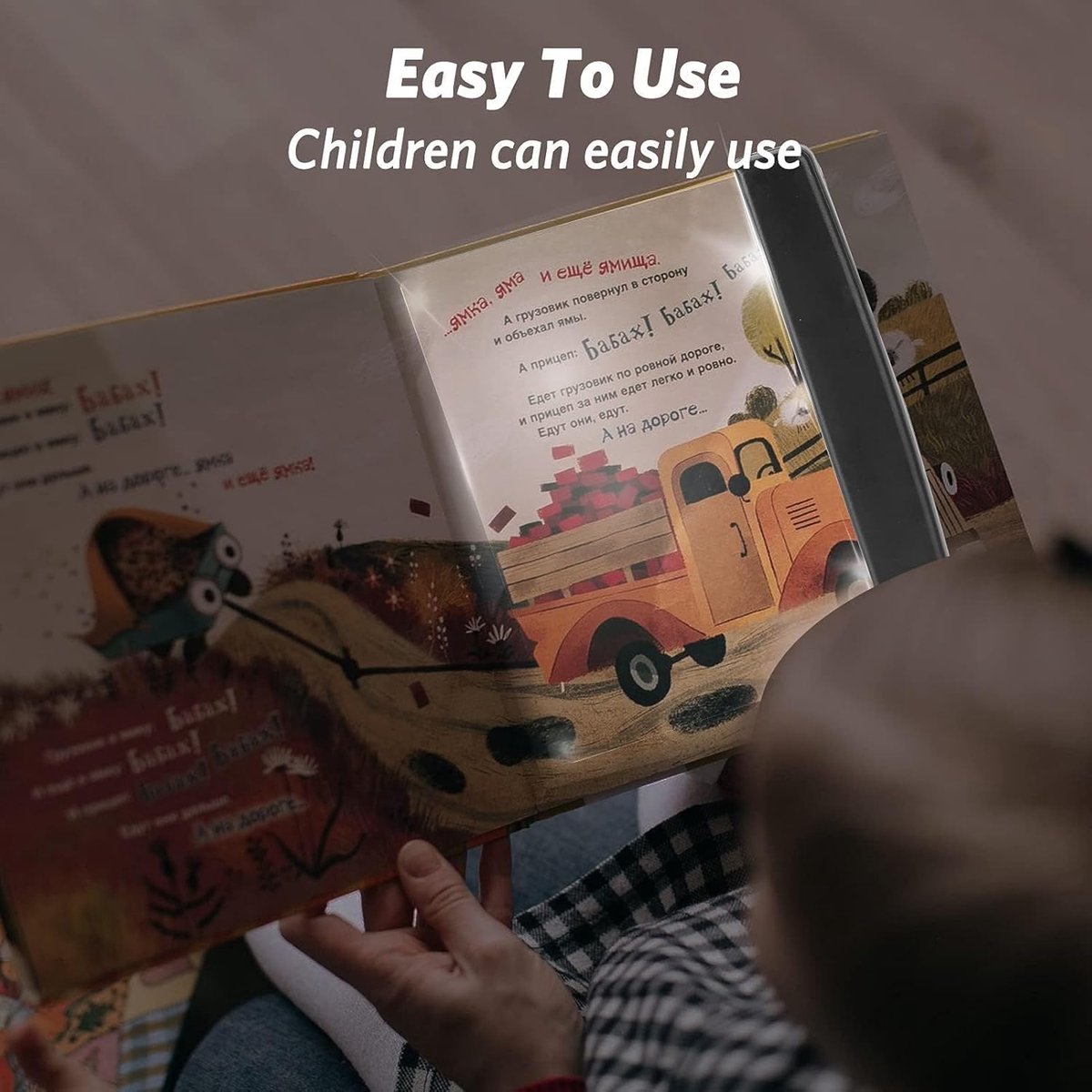 reading light for book - reading light - bookmark Book lamp - reading light for in bed - flat reading light - flexilight reading light - Battery operated (Requires 3 AA batteries