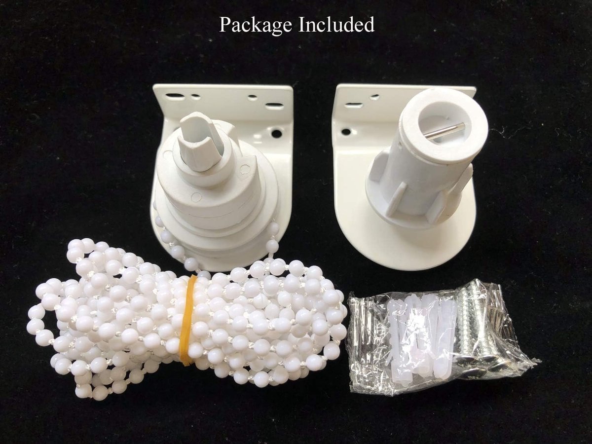 32mm - Roller Blind Coupling Replacement Spare Parts - Roller Blind Repair Kit - Roller Blind System - spare parts for roller blind couplings - window decoration accessories - roller blind fittings - with bead chain