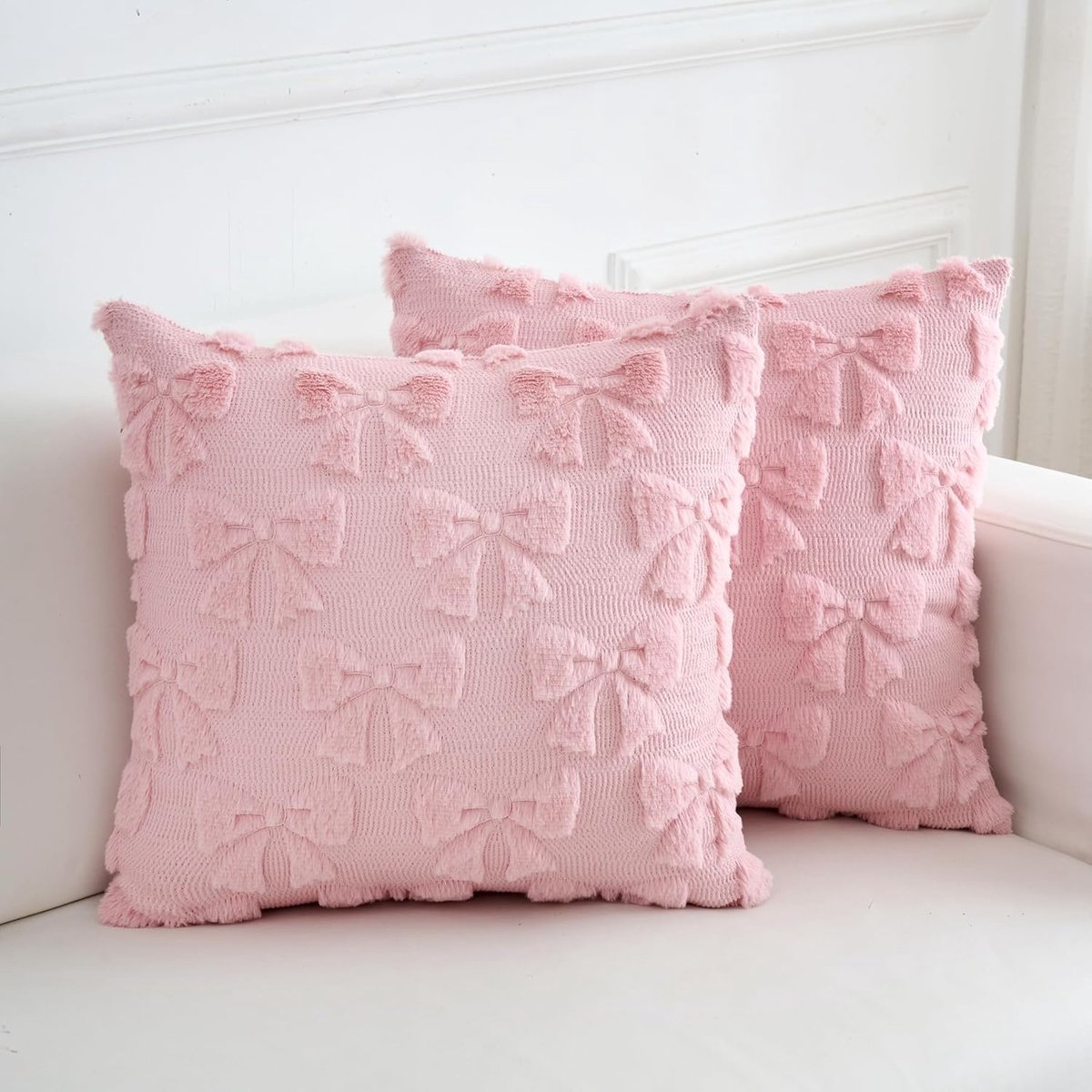 pieces - Pillowcase - Cushion covers - Cushion covers with bow - Decorative pillowcases - Room Decoration - Home Decoration - for the living room pieces - Pillowcase - Cushion covers - Cushion covers with bow - Decorative pillowcases - Room Decoration - Home Decoration - for the living room