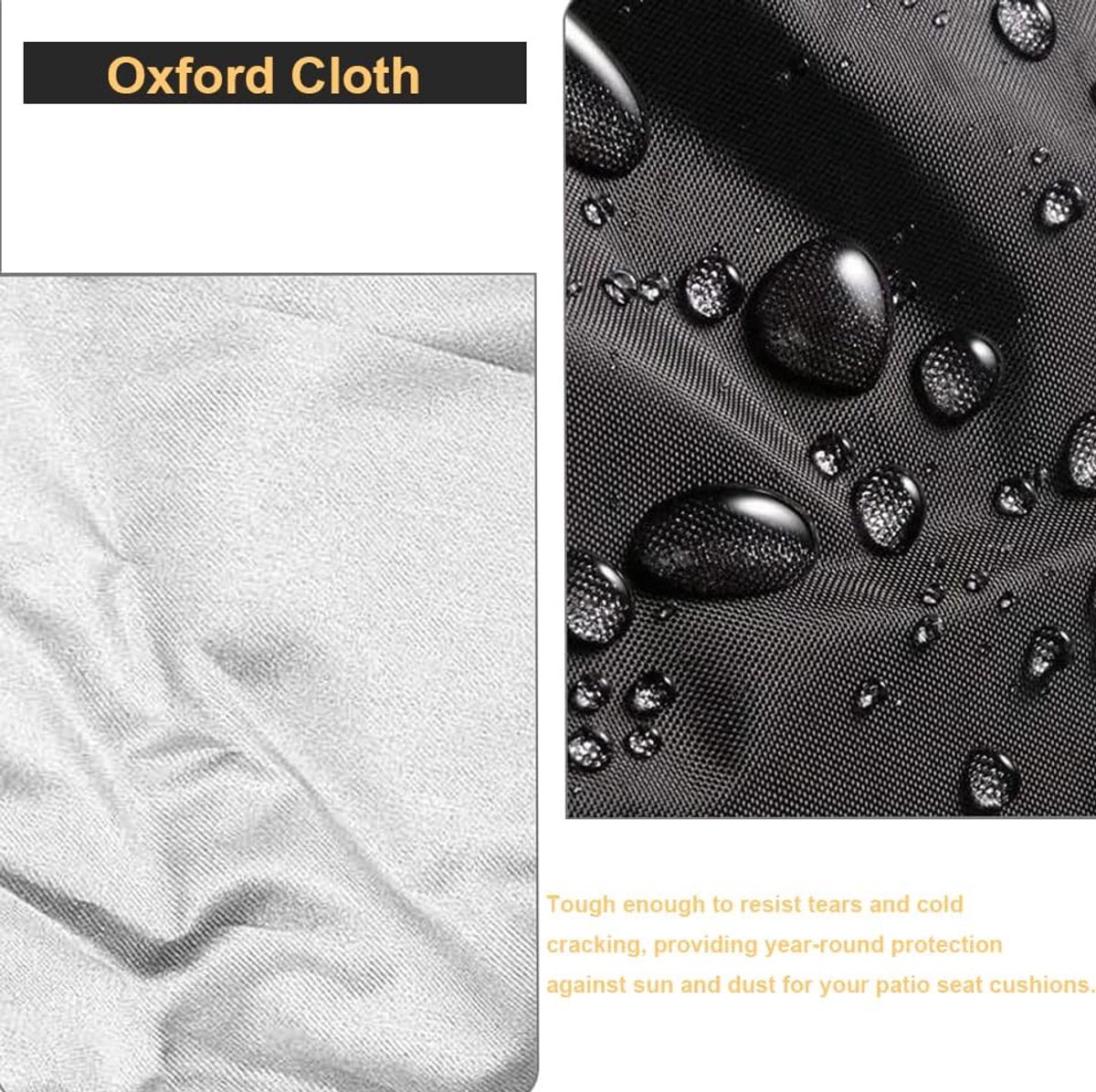 Storage bag - Furniture cover - Garden furniture cover - Storage bag for seat cushion - Oxford fabric storage bag - Waterproof storage bag - dust cover - with storage bag - with zipper