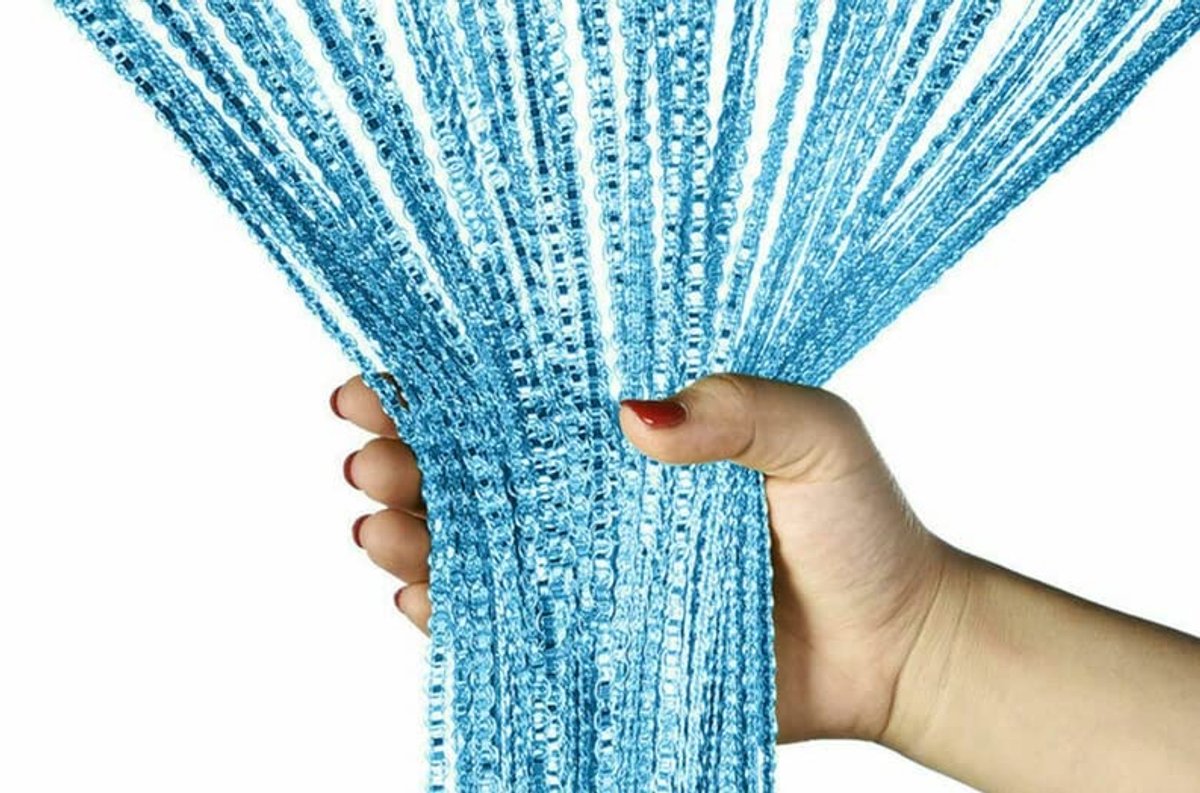 99*199 cm - Fly curtain - Screen door - Door curtain - Window decoration - with tassels - wardrobe curtain - door cord - curtains - mosquito net - for doorway