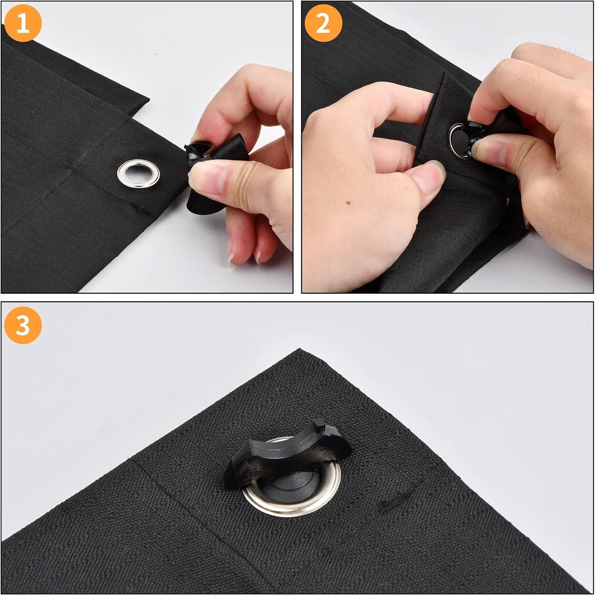 60*93 cm - Blackout curtain - Drill-free blackout curtain - portable blackout curtain - with 7 suction cups - blackout sun protection - thermally insulated - roller blind - for skylight