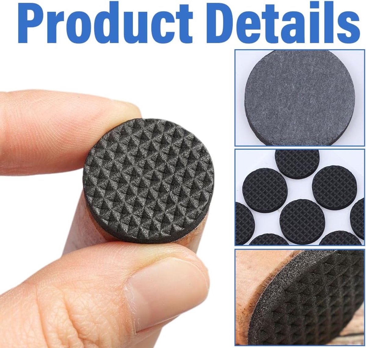 48 pieces - 20*3mm - furniture protectors - self-adhesive pads - chair cushion - furniture cushions - protective pads - for wooden floors