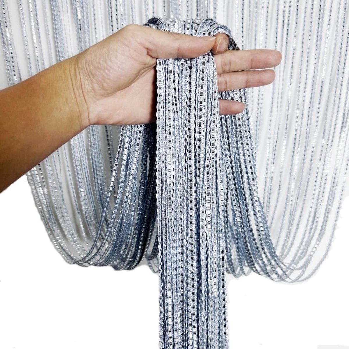 99*199 cm - Fly curtain - Screen door - Door curtain - Window decoration - with tassels - wardrobe curtain - door cord - curtains - mosquito net - for doorway