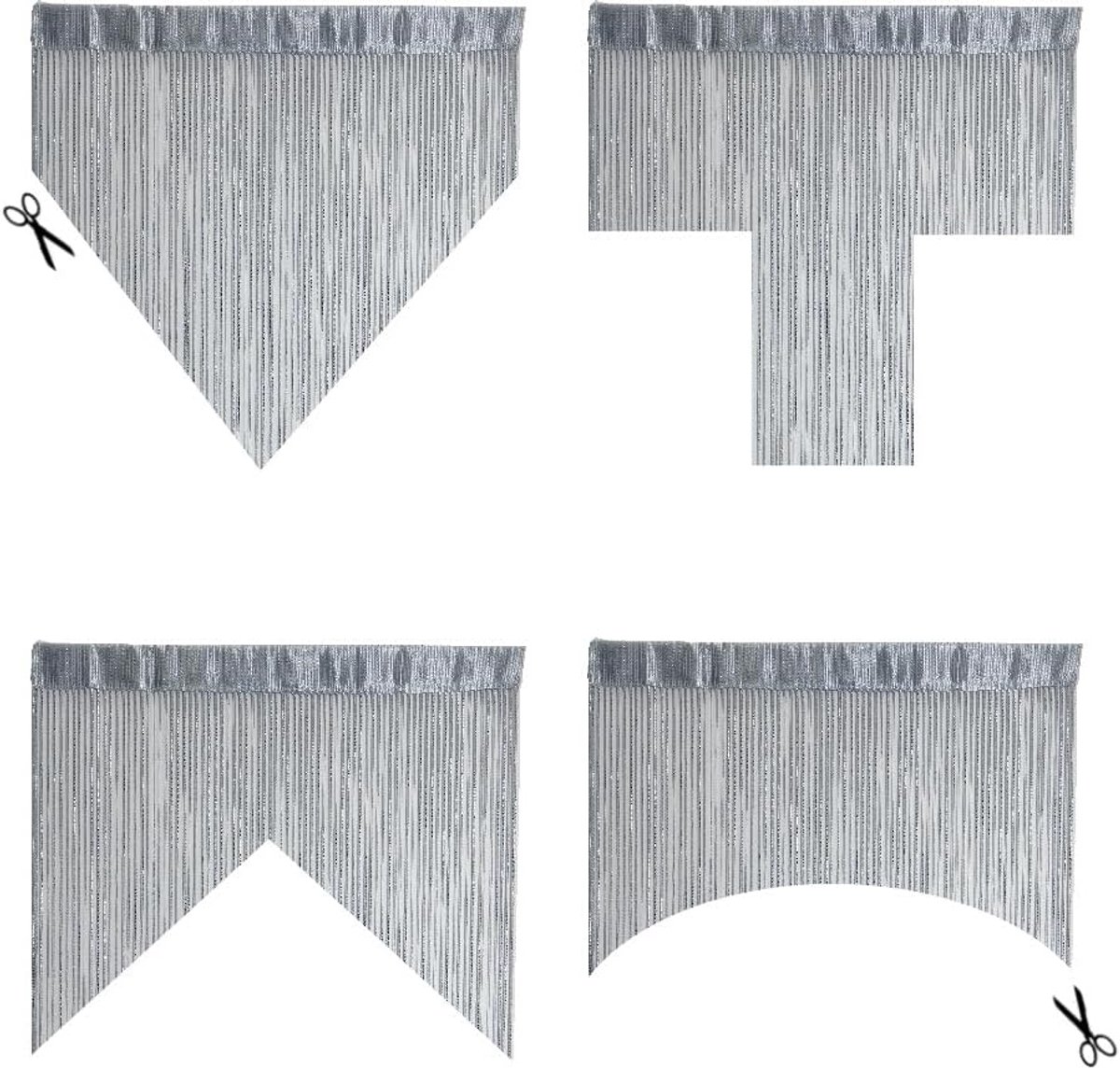 99*199 cm - Fly curtain - Screen door - Door curtain - Window decoration - with tassels - wardrobe curtain - door cord - curtains - mosquito net - for doorway