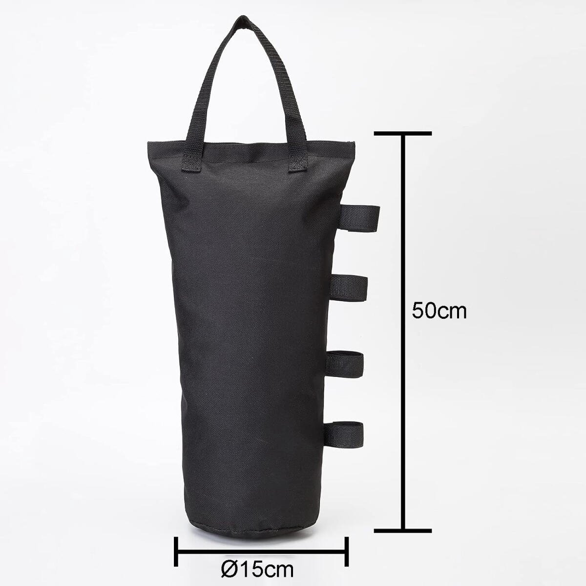 4 pieces - Sandbags - Weight bag - Ballast bags - Gazebo Weights - Ballast bags - cylindrical sandbags - solid windproof sandbag - canopy gazebo weights - for pop-up tent