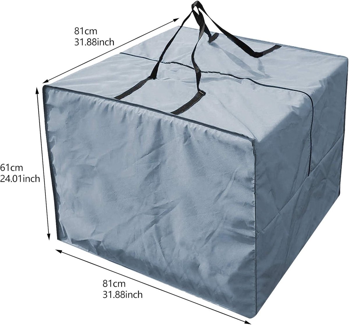Storage bag - Furniture cover - Garden furniture cover - Storage bag for seat cushion - Oxford fabric storage bag - Waterproof storage bag - dust cover - with storage bag - with zipper