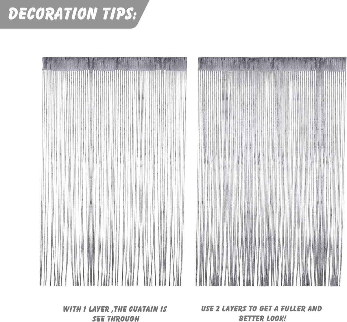 99*199 cm - Fly curtain - Screen door - Door curtain - Window decoration - Bead curtain - crystal bead coded door curtain - with tassels - wardrobe curtain - door cord - curtains - mosquito net - for doorway