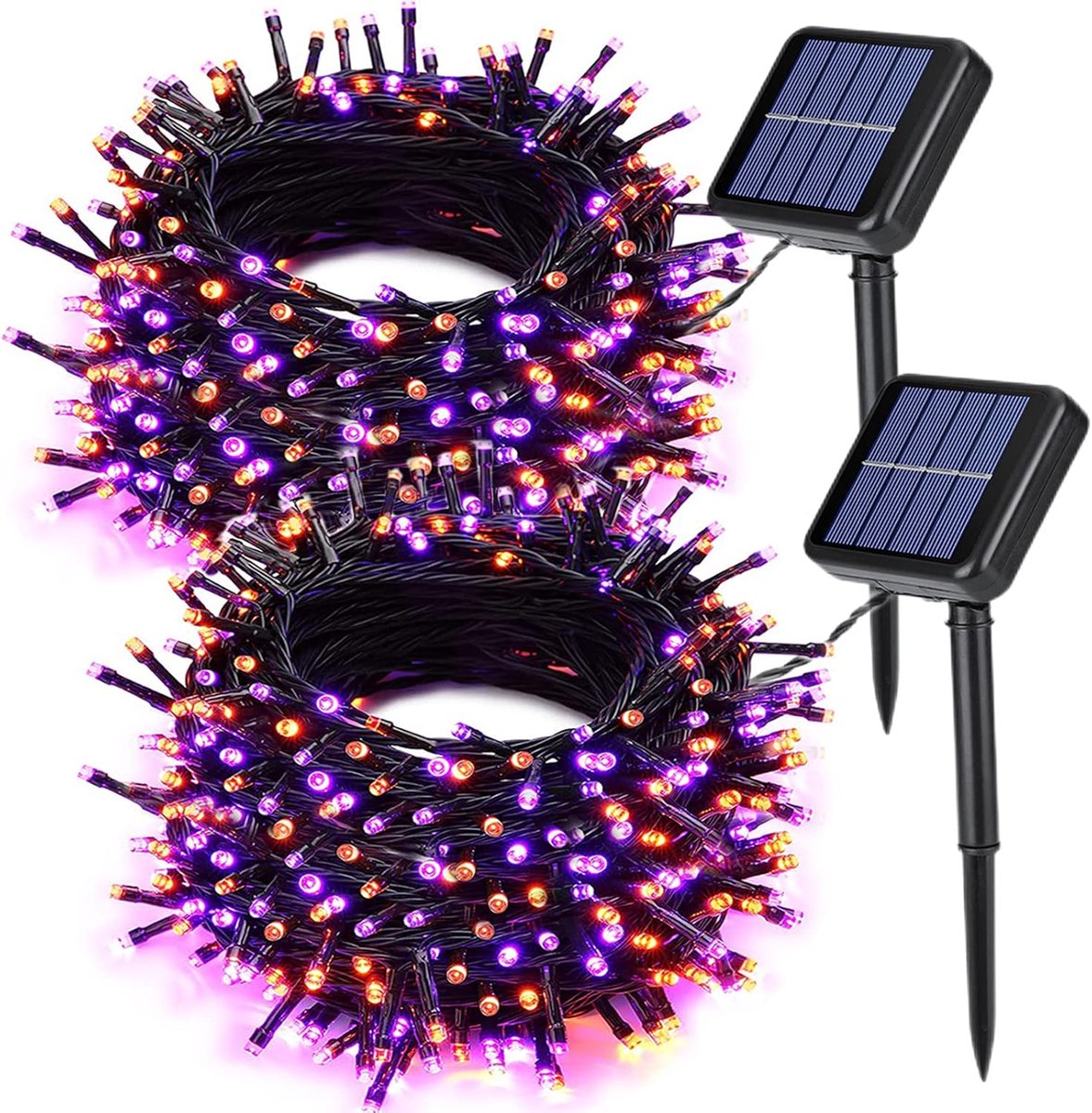 2 Pieces Solar Garden Lights Total 171 FT 2 Pieces Solar Garden Lights Total 171 FT