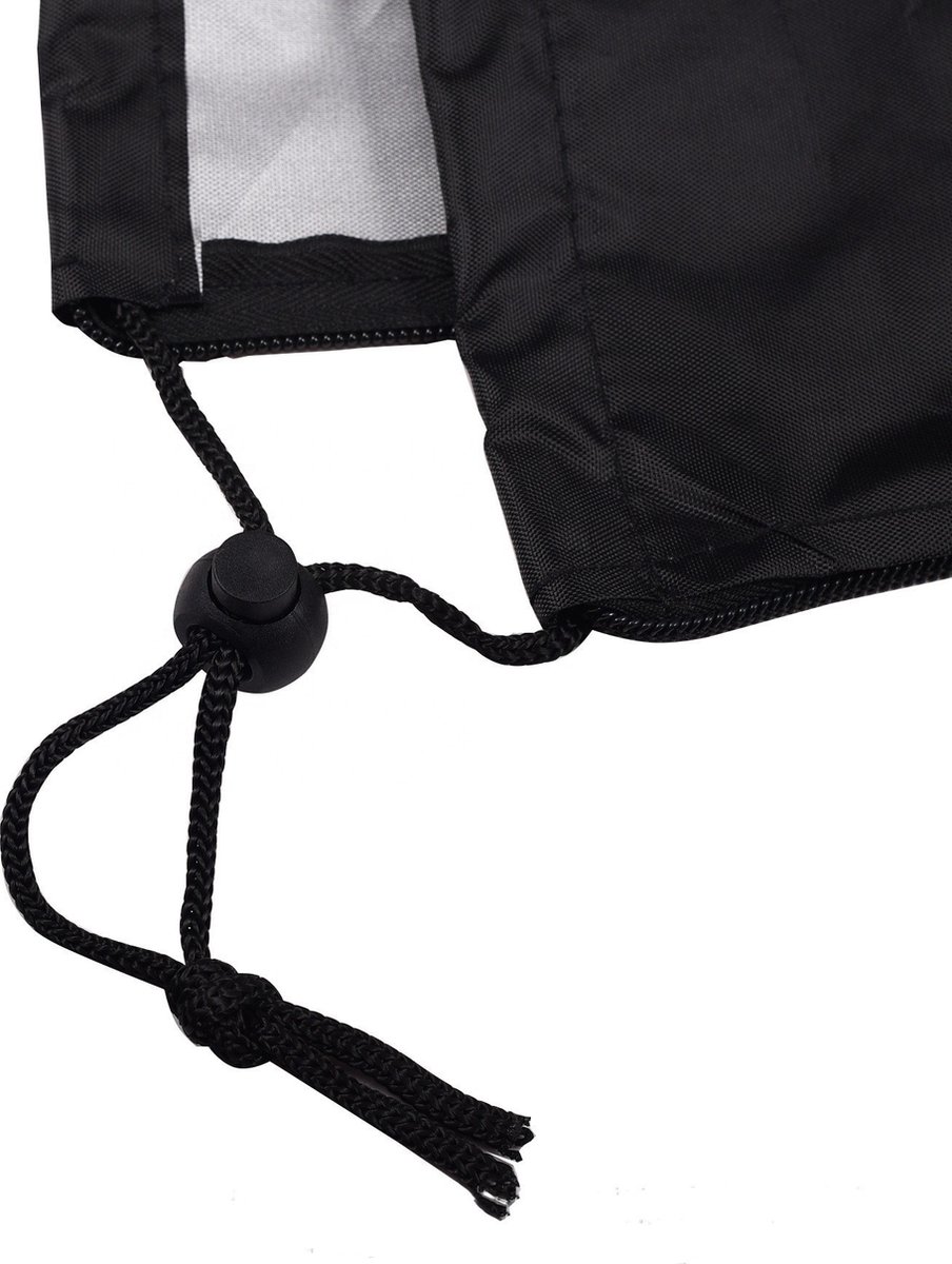 Folding Bed Cover - 99 x 38 x 114 cm - Dustproof Folding Bed Cover - Waterproof Protector - Multifunctional Cover - for 38" Single Folding Bed - Universal - 210D Oxford Cloth - Black