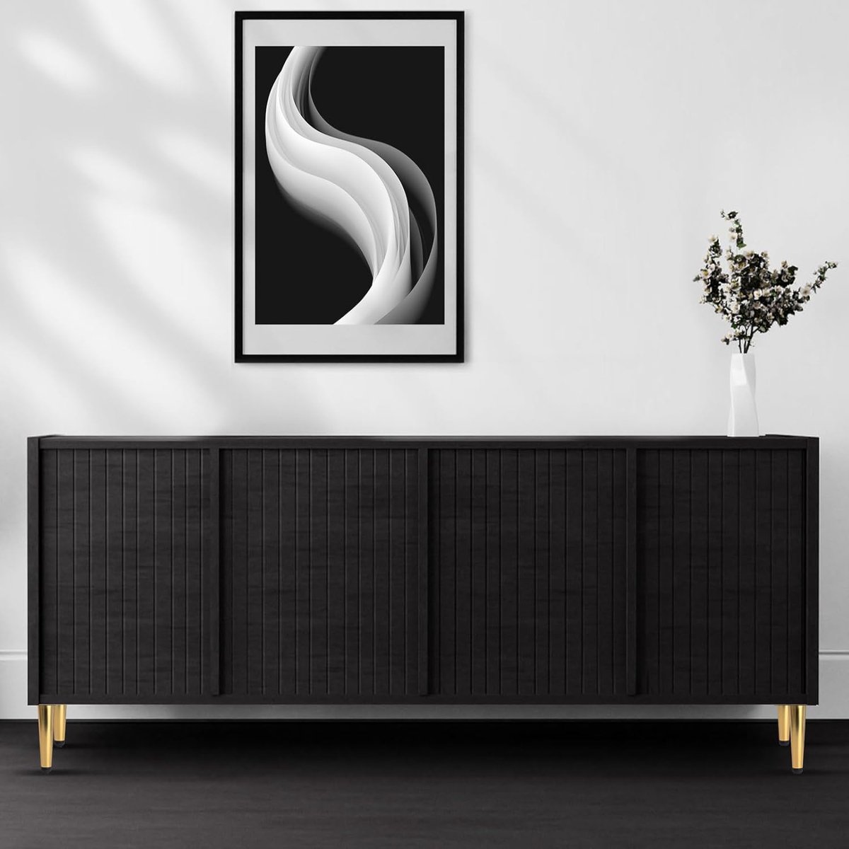 Furniture legs - 4 pieces - 15 cm - Table legs - Furniture leg - Sofa leg - Furniture legs - Cabinet legs - Furniture leg fittings - Gold - Metal - For cabinet