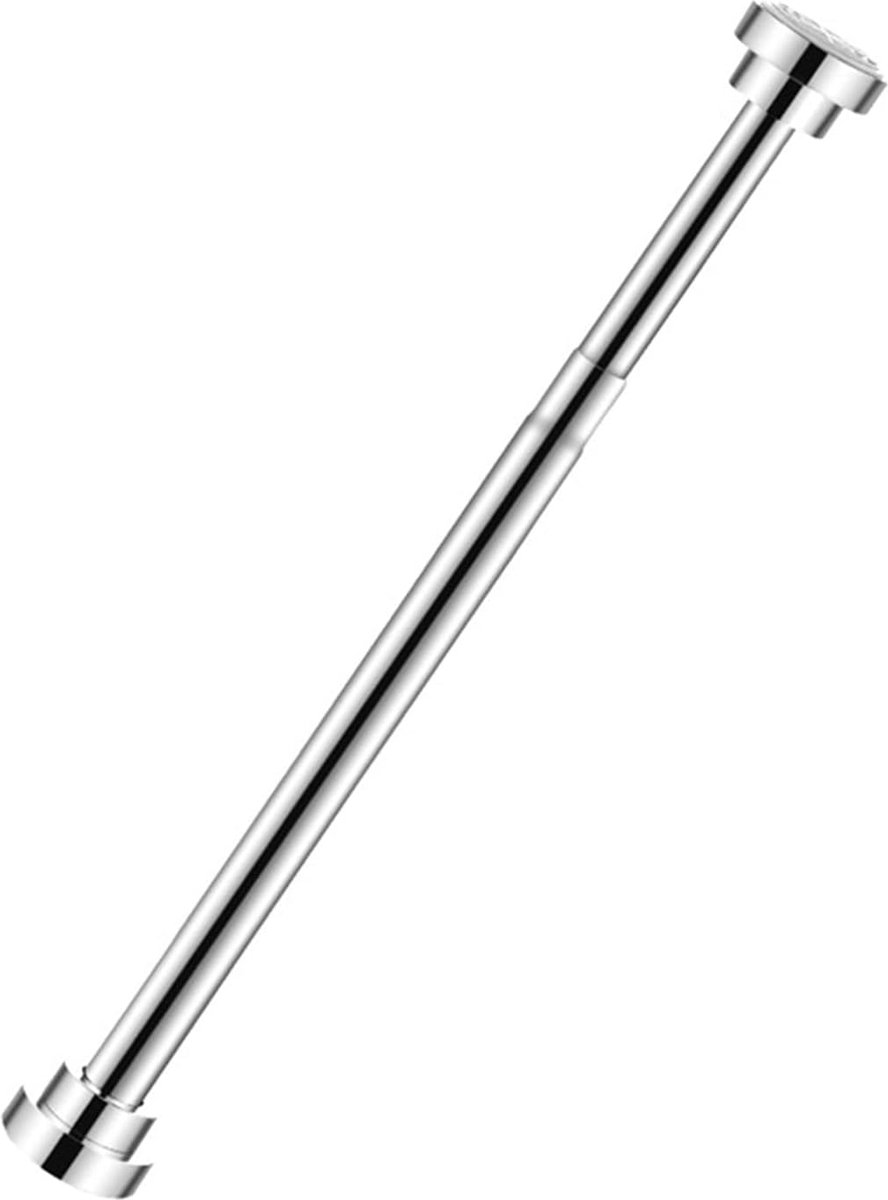 Clothes rail - Clothes rack - Wardrobe rack - Clothes rail - 50cm - Stainless steel - silver - Adjustable - Extendable - without drilling - for 55-85 cm Wardrobe Clothes rail - Clothes rack - Wardrobe rack - Clothes rail - 50cm - Stainless steel - silver - Adjustable - Extendable - without drilling - for 55-85 cm Wardrobe