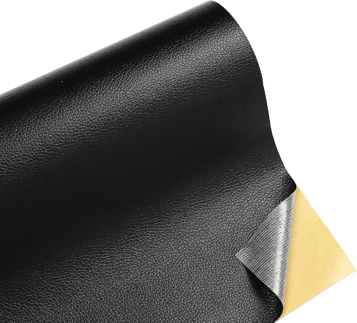Self-adhesive leather repair kit - 50*137cm - leather sofa - leather repair - leather patch - self-adhesive sticker - PU Leather - Repair kit - Multifunctional - Sofa repair - Black Self-adhesive leather repair kit - 50*137cm - leather sofa - leather repair - leather patch - self-adhesive sticker - PU Leather - Repair kit - Multifunctional - Sofa repair - Black