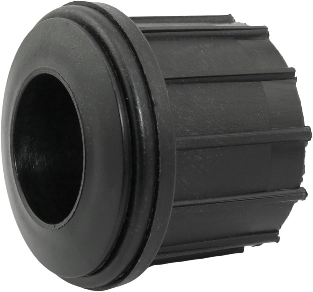 Set of 3 - Parasol base adapter inserts - Reduction rings - 48/38/32 mm center column - Replacement parts for parasol bases - Mounting for outdoor parasol pole