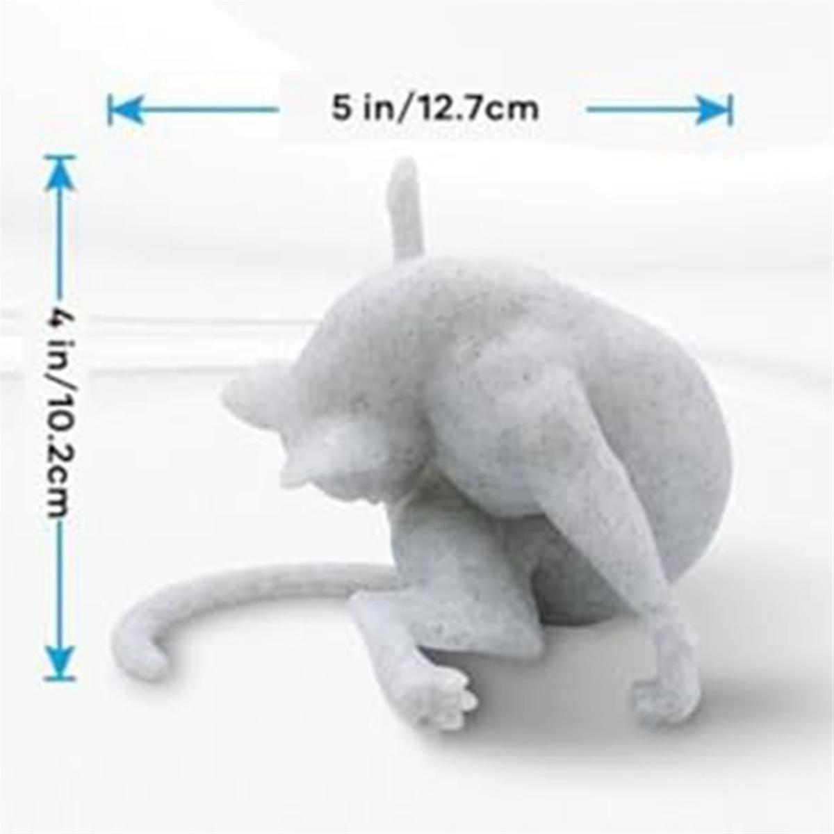 Cat Figurines Sculpture Decor for Cat Lovers