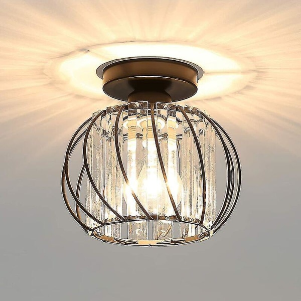 Modern Crystal Ceiling Light E27 LED Chandelier Compatible with Philips Modern Crystal Ceiling Light E27 LED Chandelier Compatible with Philips