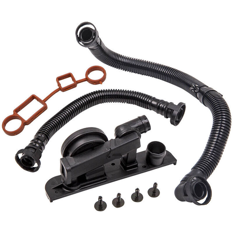 PCV Valve u0026 Gasket for Audi VW Seat 2.0 TFSI Engine Compatible with OEM 06F129101