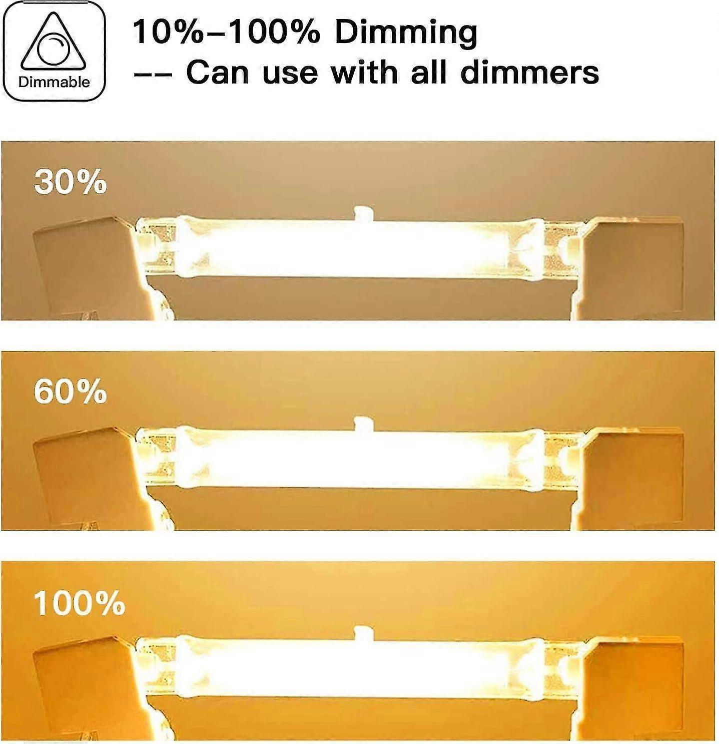 R7s Halogen Bulb Set of 5
