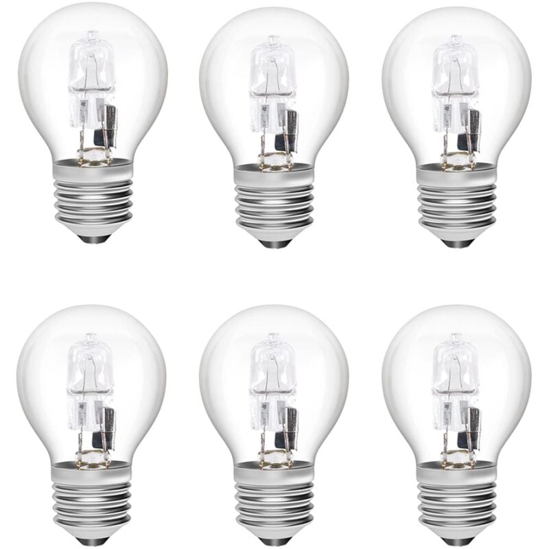 E27 Halogen Bulbs 6-Pack E27 Halogen Bulbs 6-Pack