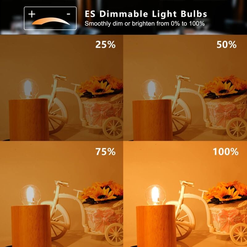 E27 Halogen Bulbs 6-Pack