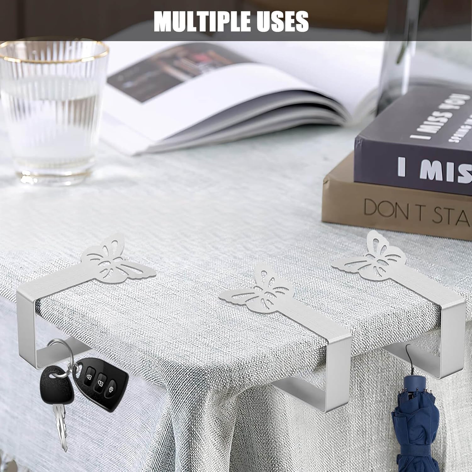 10-pack Tablecloth Clips for Thick Outdoor Tables