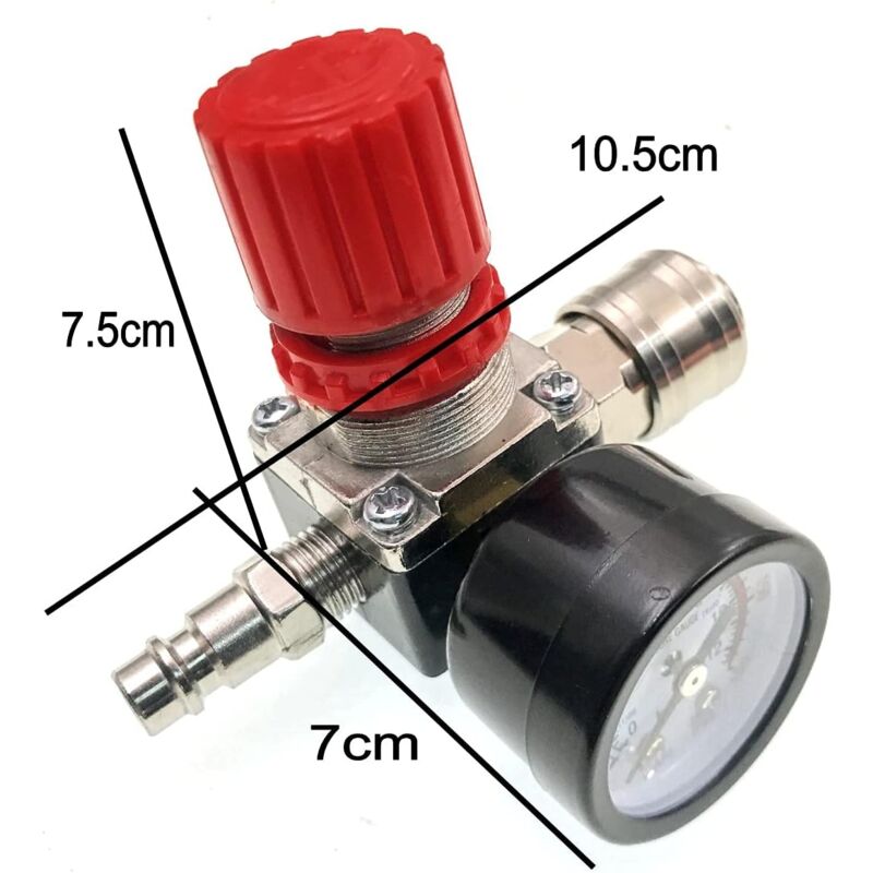 Air Compressor Pressure Regulator 1/4",30,In Stock"
