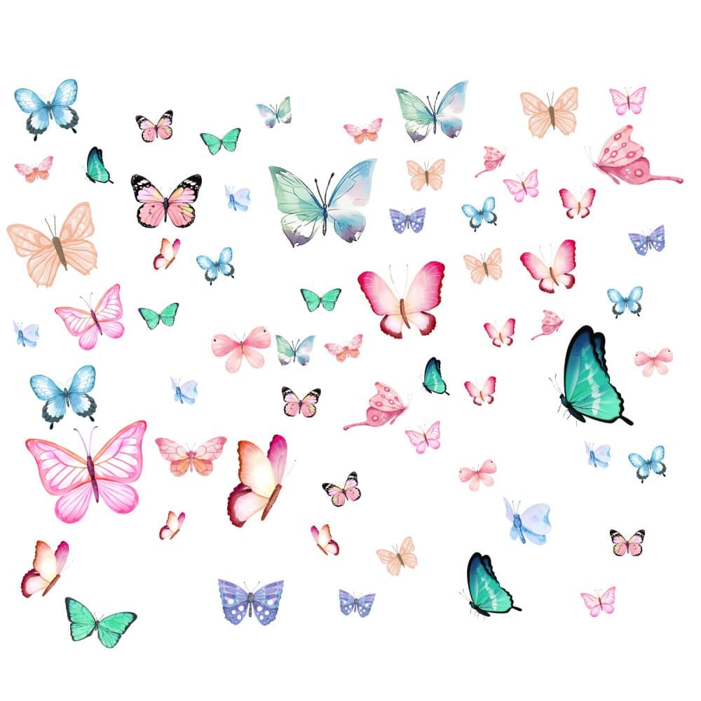 Luminous Butterfly Wall Decoration DIY Wall Decor for Kids Room Princess Room Nursery Luminous Butterfly Wall Decoration DIY Wall Decor for Kids Room Princess Room Nursery