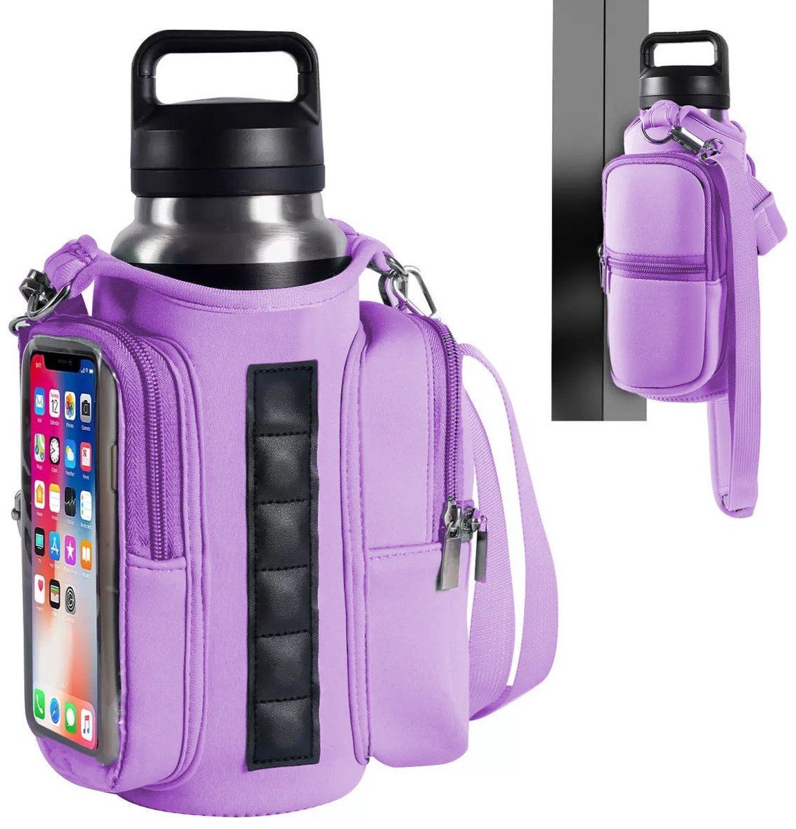 Magnetic Sports Bag with Adjustable Shoulder Strap - Includes Water Bottle Holder and Pocket - for Sports Magnetic Sports Bag with Adjustable Shoulder Strap - Includes Water Bottle Holder and Pocket - for Sports