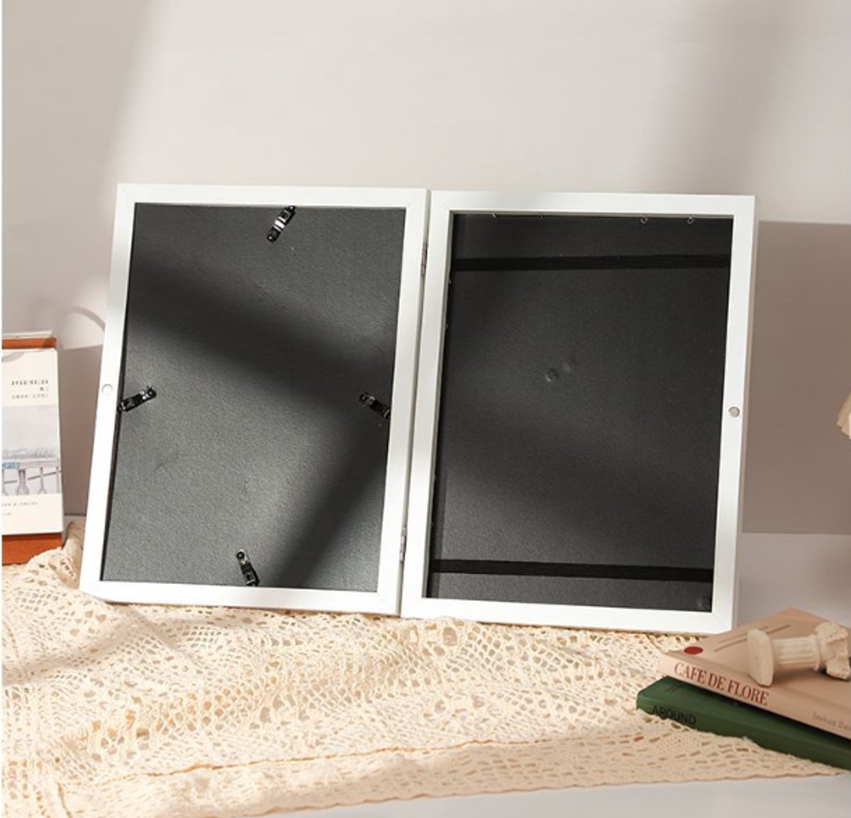 Interchangeable frame - children%27s drawing - Interchangeable frame A4 - Children%27s artwork - children%27s drawings interchangeable frame - Photo frame Poster frame Wall frame - Gift - Black
