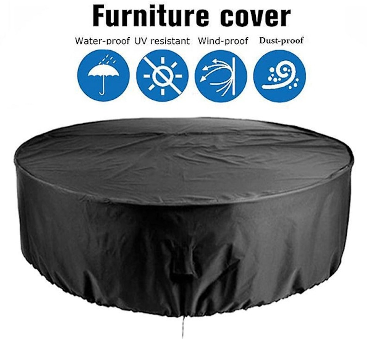 Dust Cover - Round Patio Table
