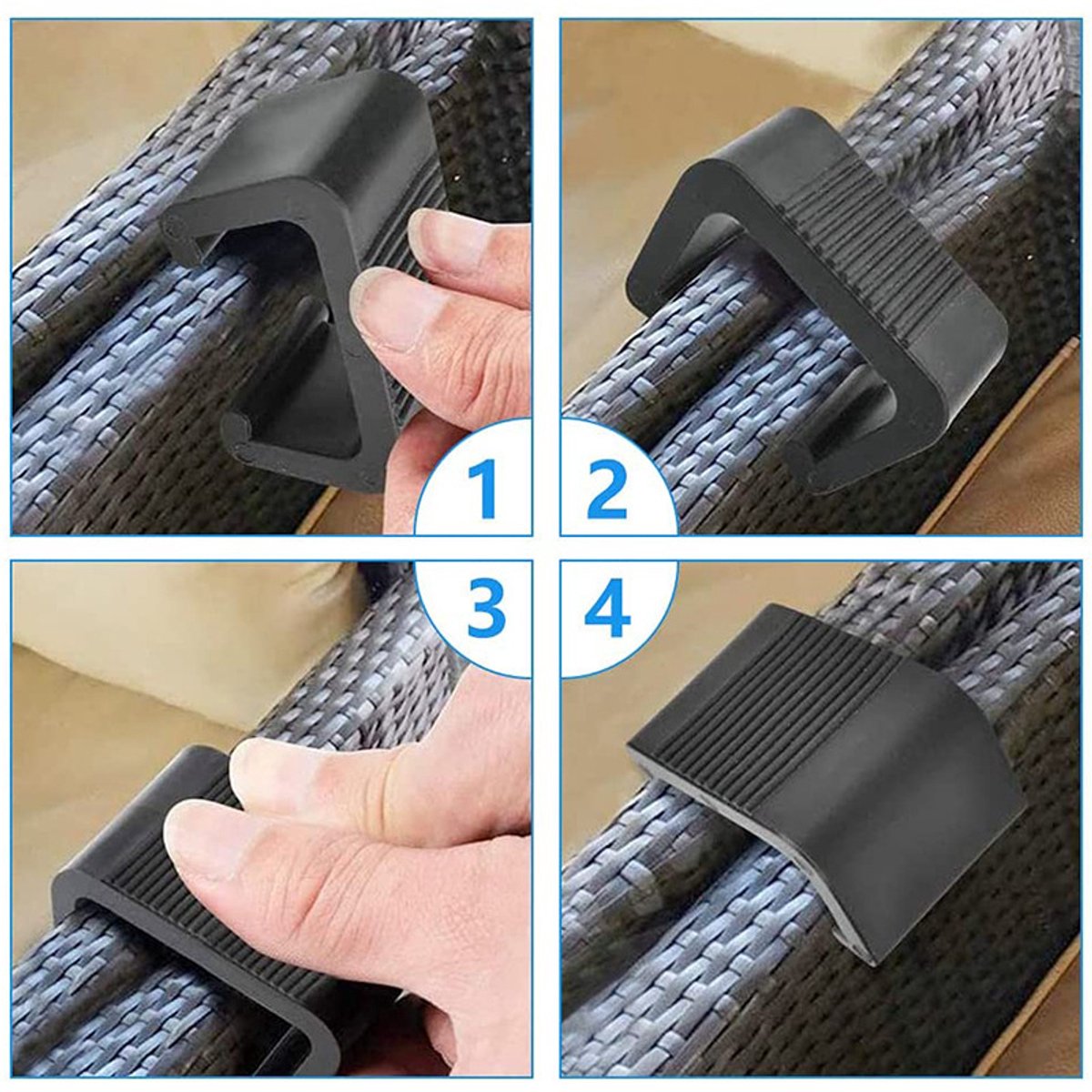 Garden Furniture Clamps - Garden Bench Clamps - Suitable for outdoor benches