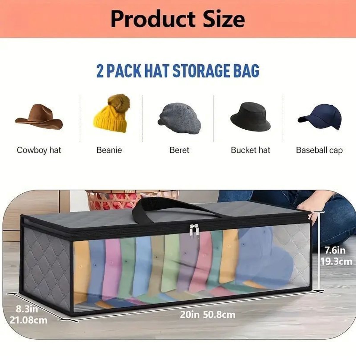 Cap Storage Bag