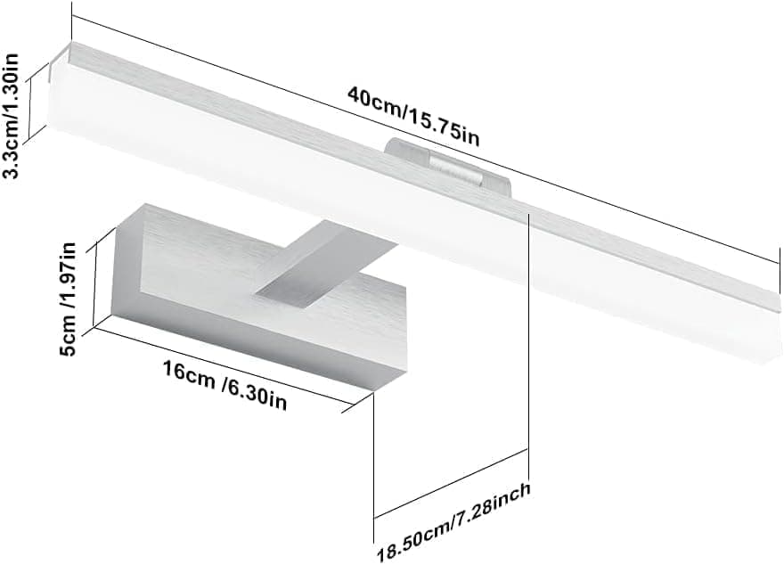 Wall light LED for mirror