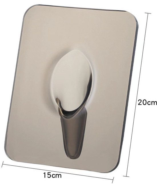 Vase - Minimalist Home Decor Vase - Cute Flower Stand - Photo Frame Style - Acrylic Material - 8 x 6 Inches