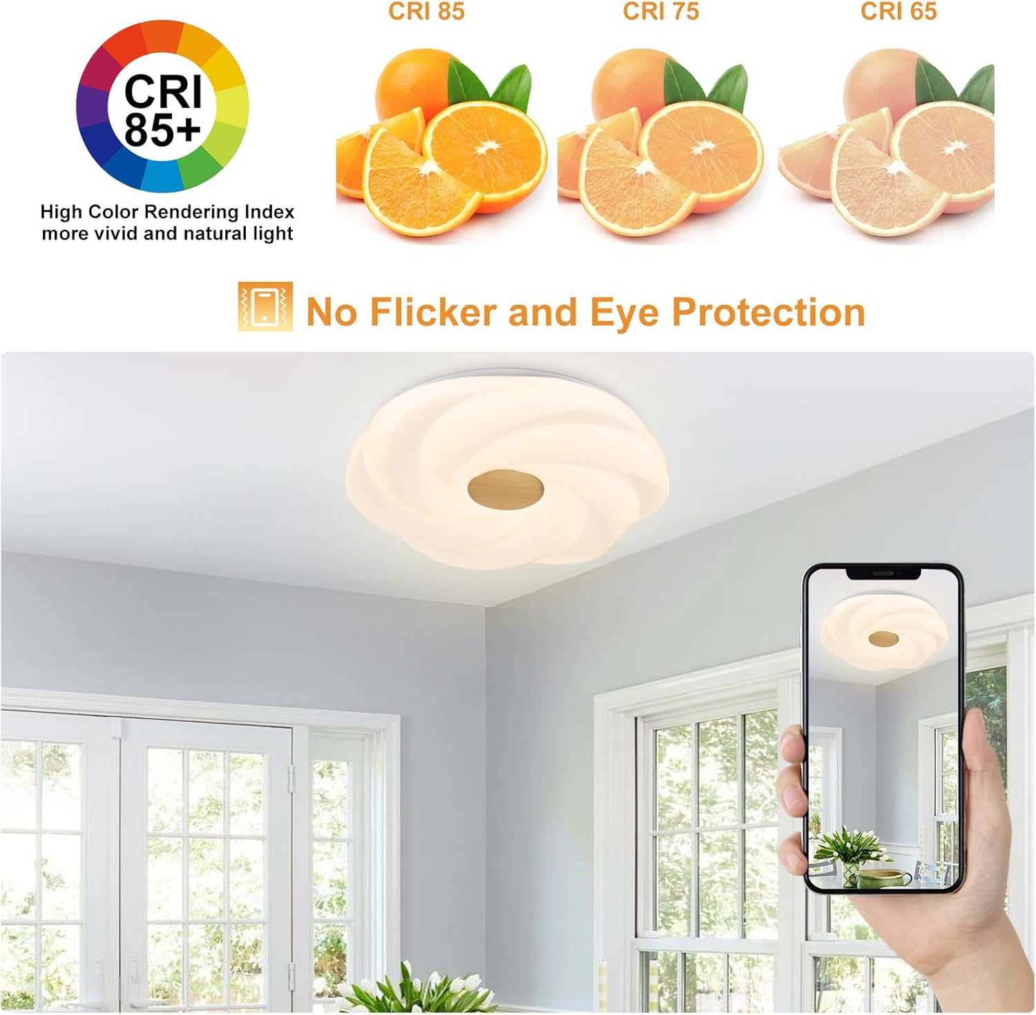 LED recessed ceiling light