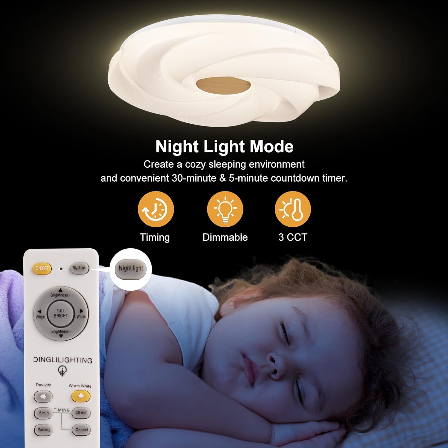 LED recessed ceiling light