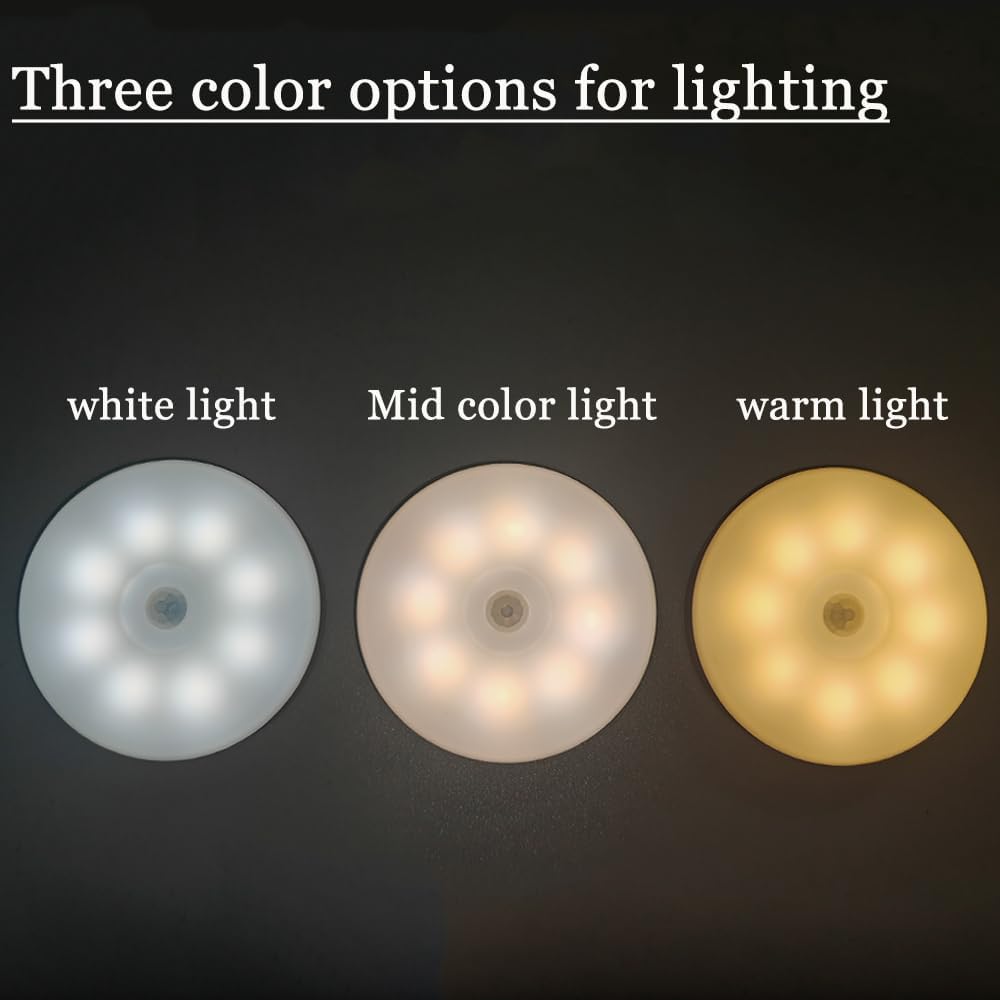 2-pack indoor motion sensor night light