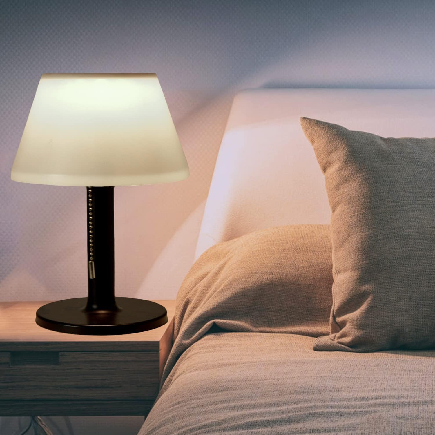 Solar Table Lamp for Outdoor & Indoor - 3 Light Modes
