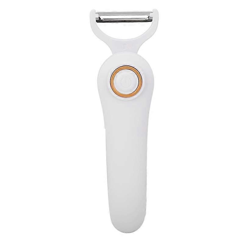 Electric Peeler, Portable USB Rechargeable Fruit and Vegetable Peeler with 3 Cutting Heads, Home Kitchen Tool