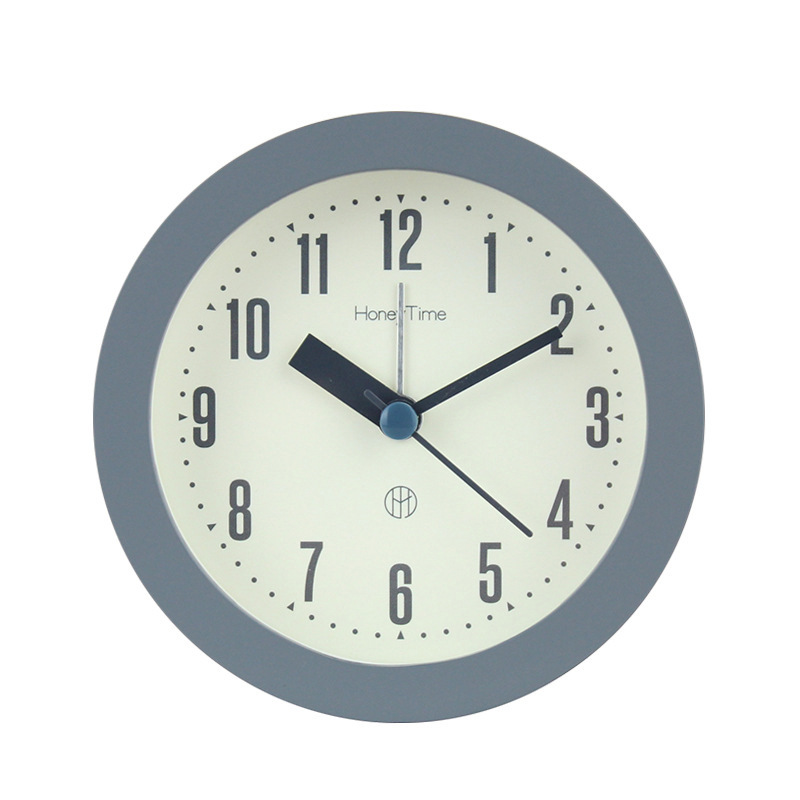 Alarm clock - Children%27s alarm clock - Round silent analogue alarm clock without ticking - Wake up gently - Increasing volume - Battery operated - Snooze and light function - Easy to set desk alarm clock Alarm clock - Children%27s alarm clock - Round silent analogue alarm clock without ticking - Wake up gently - Increasing volume - Battery operated - Snooze and light function - Easy to set desk alarm clock