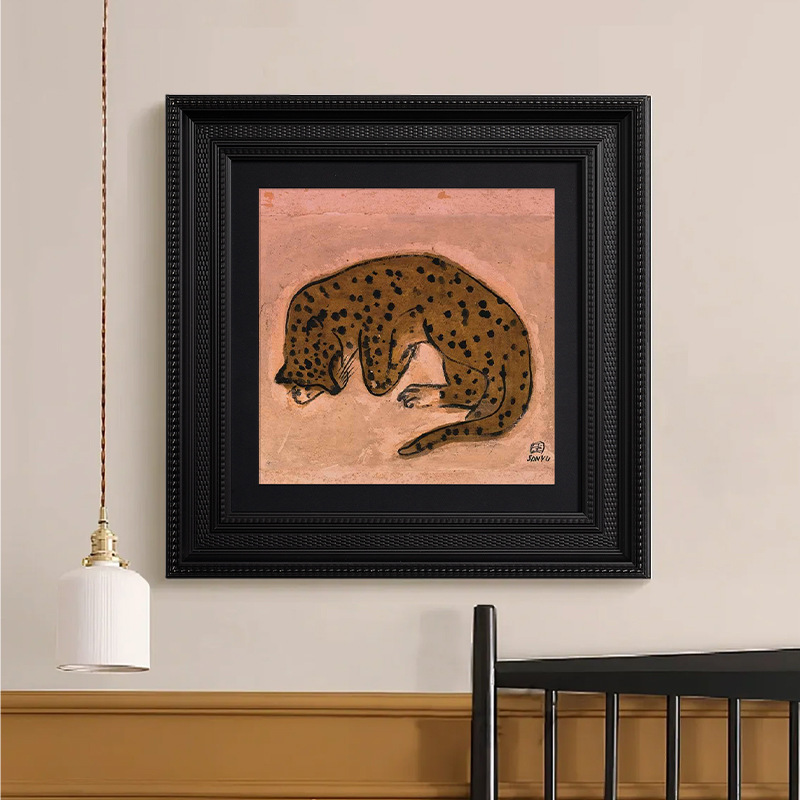 Picture frame - Black picture frame - Oil painting