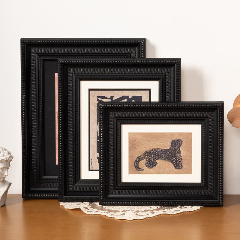 Picture frame - Black picture frame - Oil painting