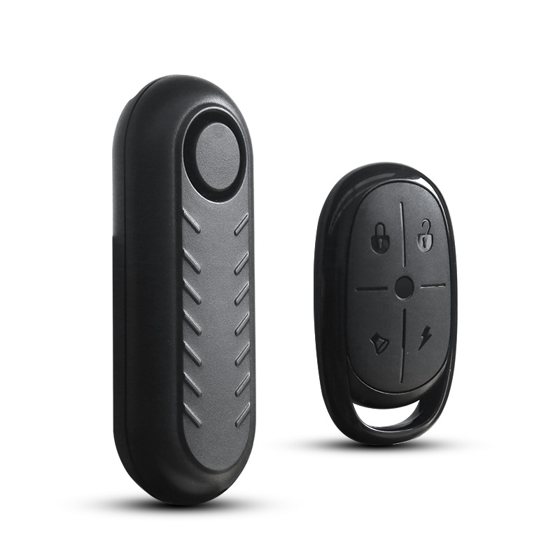 Bicycle Alarm - Bicycle Alarm with Remote Control - 110dB Anti-Theft Alarm with Vibration Sensor and Remote Control - Wireless Bicycle Alarm - Bicycle Alarm with Remote Control - 110dB Anti-Theft Alarm with Vibration Sensor and Remote Control - Wireless