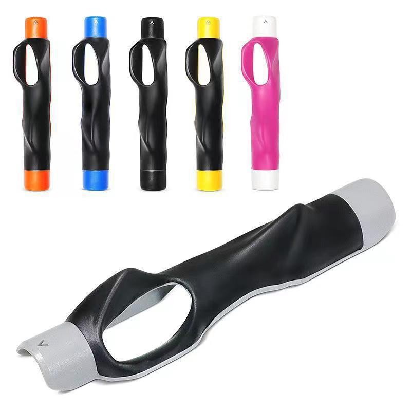 Golf Grip Trainer – Hand Position Corrector for Beginners – Ergonomic Golf Club Grip – Practice Aid for Indoor & Outdoor Training – Gray – 1 Piece Golf Grip Trainer – Hand Position Corrector for Beginners – Ergonomic Golf Club Grip – Practice Aid for Indoor & Outdoor Training – Gray – 1 Piece