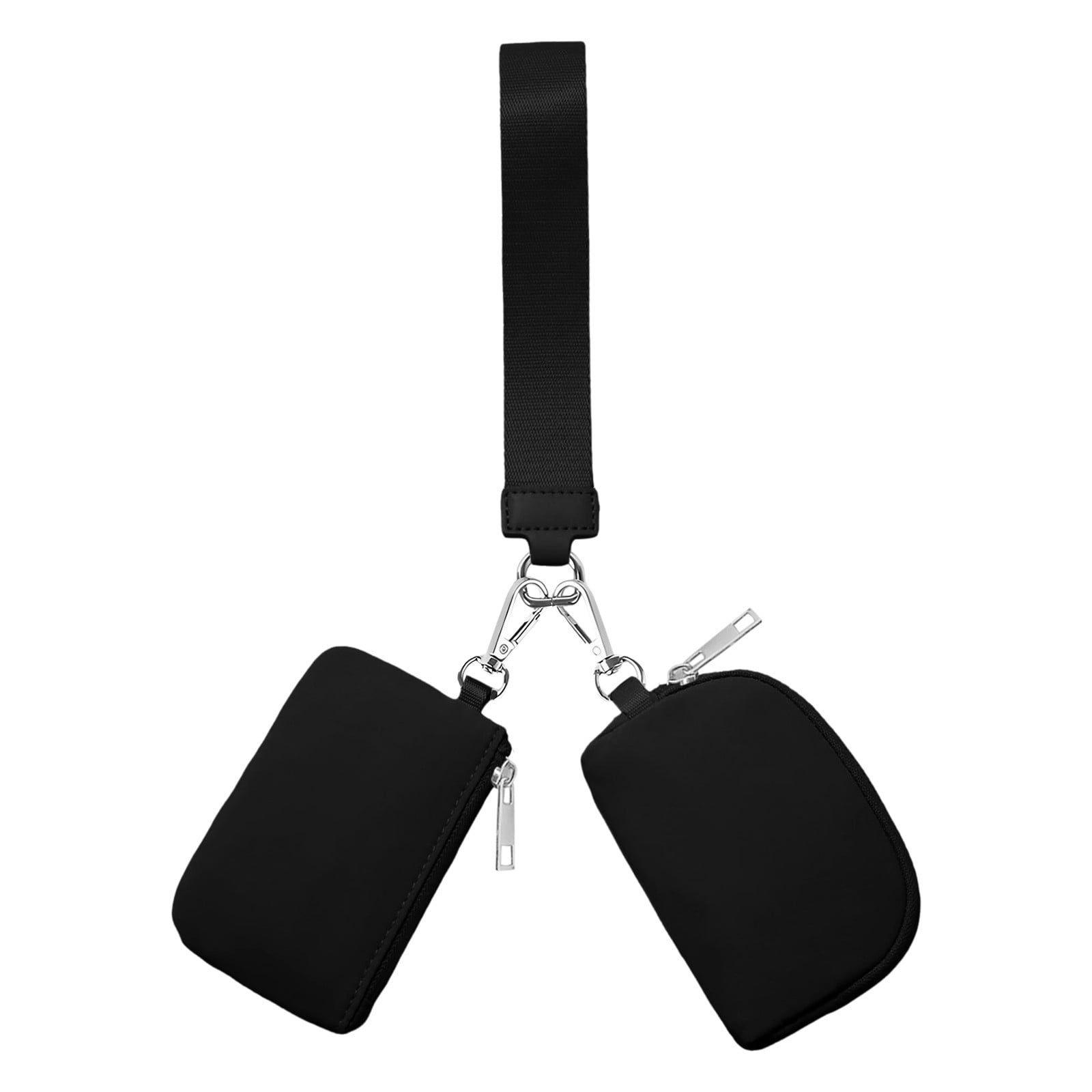 3/2/1PCS Keychain Wallet Mini Zip Around Wristlet Wallets For Women Detachable Dual Pouch Wristlet Portable Coin Purse Small Wallets For Travel Sports Outdoors Black 3/2/1PCS Keychain Wallet Mini Zip Around Wristlet Wallets For Women Detachable Dual Pouch Wristlet Portable Coin Purse Small Wallets For Travel Sports Outdoors Black