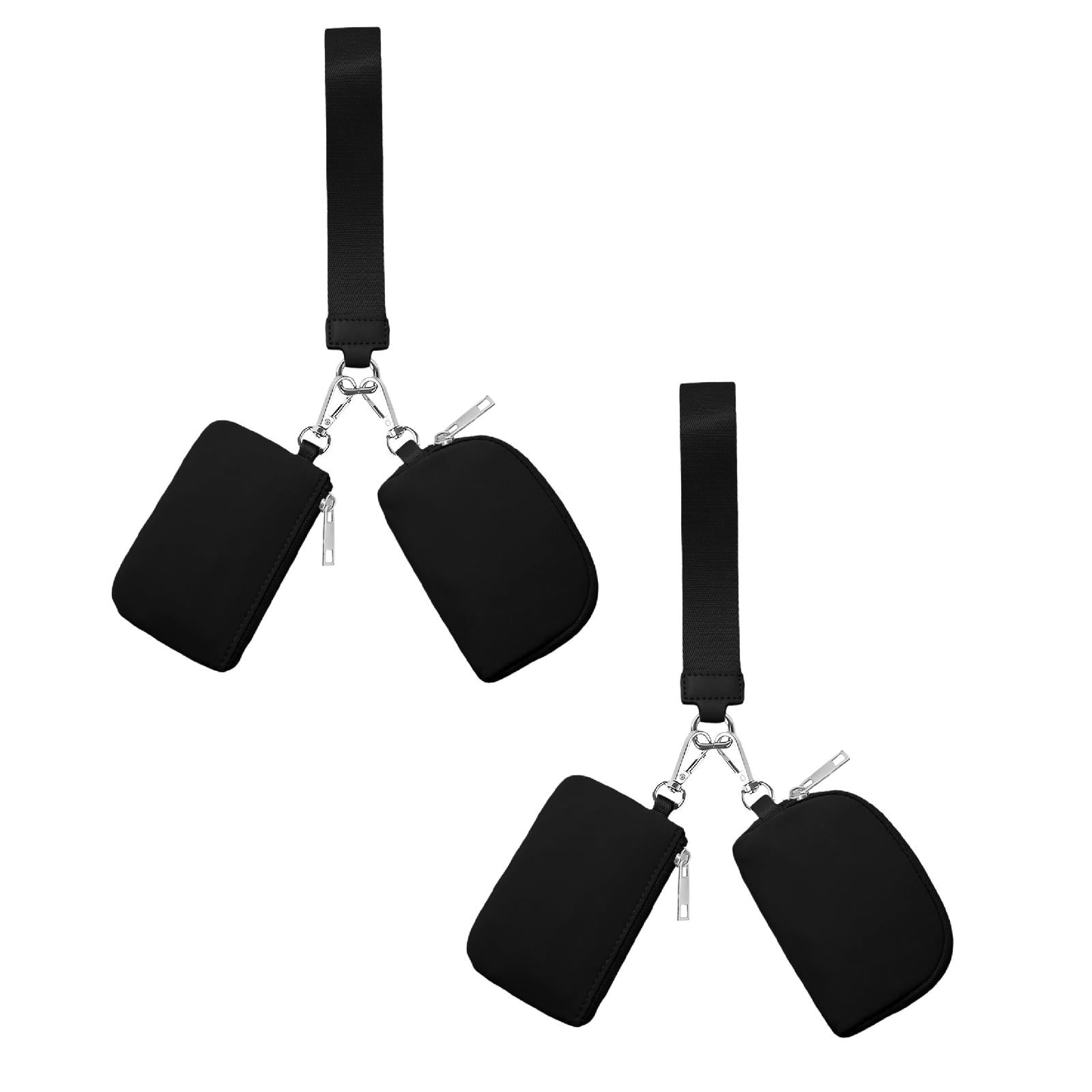 3/2/1PCS Keychain Wallet Mini Zip Around Wristlet Wallets For Women Detachable Dual Pouch Wristlet Portable Coin Purse Small Wallets For Travel Sports Outdoors Black 2PCS 3/2/1PCS Keychain Wallet Mini Zip Around Wristlet Wallets For Women Detachable Dual Pouch Wristlet Portable Coin Purse Small Wallets For Travel Sports Outdoors Black 2PCS